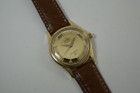 Omega 14381/2 SC-5 Constellation 18k yellow gold c. 1960 vintage automatic watch pre owned for sale houston fabsuisse