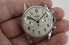 Gallet & Co. Chronograph stainless steel dates 1950-60's vintage pre owned for sale houston fabsuisse 