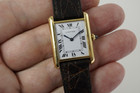 Cartier Tank Paris 18k yellow gold original dates 1990's