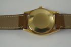 Rolex 18k Yellow Gold Chronometer Date Black Dial 1507 Papers Tags Box c. 1968-70