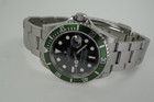 Rolex 16610 Submariner aka The Kermit w/ box, card & books c. 2007 pre owned original automatic stainless steel for sale houston fabsuisse