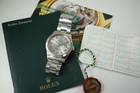 Rolex 16264 Thunderbird Datejust stainless steel w/ booklets & calendar c. 2002 pre owned modern automatic for sale houston fabsuisse