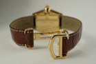 Cartier 2524 Roadster 18k yellow gold automatic date c. 2000's pre owned for sale houston fabsuisse