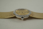 Concorde Ladies Nine Quartz factory diamond bezel dates 1990's 14k yellow gold pre owned for sale houston fabsuisse