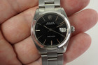 Rolex 6466 Oysterdate stainless steel original mint dates 1986 vintage 31 mm pre owned for sale houston fabsuisse