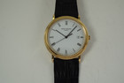 Patek Philippe 3944 Calatrava Quartz w/ date 18k yellow gold dates 1990's modern all original for sale fabsuisse