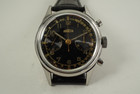 Angelus 215 Chronograph stainless steel dates 1950's vintage pre owned for sale houston fabsuisse