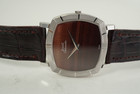 Piaget 12427 Wristwatch Tigers Eye dial 18k white gold c. 1970's automatic vintage pre owned for sale houston fabsuisse