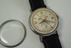 Jaeger LeCoultre Calendar Watch dates 1940's vintage mint condition pre owned for sale houston fabsuisse