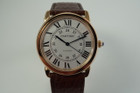  Cartier W2RN0008 Ronde Solo 18k rose gold automatic c. 2018 modern all original pre owned for sale houston fabsuisse