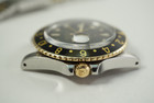 Rolex 16753 GMT 18k yellow gold & stainless steel w/ oyster bracelet dates 1980 automatic pre owned for sale houston fabsuisse