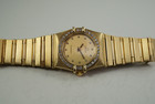 Omega 8951080.1 Constellation ladies 18k yellow gold factory diamonds w/ box  pre owned for sale houston fabsuisse