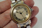 Breguet La Marine stainless steel & 18k yellow gold automatic date c. 1990's all original for sale houston fabsuisse