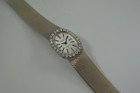 Patek Philippe Women’s Ellipse 3377-1 18k White Diamond Bracelet Watch c.1970’s