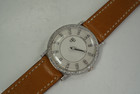 Longines Mystery Dial diamond bezel & lugs w/ 14k white gold case c. 1959 pre owned for sale houston fabsuisse