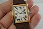 CARTIER TANK SOLO XL PINK GOLD STEEL BACK REFERENCE W5200026 