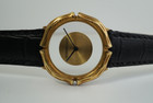 JAEGER LeCOULTRE MYSTERY DIAL REFERENCE 17012-12 IN 18K YELLOW GOLD FROM THE 1970'S