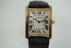 CARTIER REFERENCE 2742 TANK SOLO IN 18K YELLOW GOLD  FROM THE 2000'S