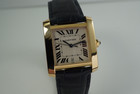 CARTIER TANK FRANCAISE LARGE REF.1840 W5000156 IN 18KT YELLOW GOLD