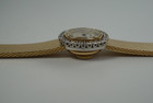 MOVADO 18KT LADIES DIAMOND BRACELET RETAILED BY CARTIER BACKWIND DATES 1960'S