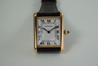 CARTIER TANK 18KT YELLOW GOLD CLASSIC  MECHANICAL GENTS OR LADIES c.1970-80's