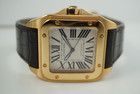 CARTIER SANTOS 100 XL 18K ROSE GOLD ON DEPLOYMENT MINT REF. 2792 AUTOMATIC 