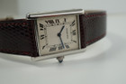 Rare Cartier Tank Louis Platinum 1601 1 Mechanique c. 2000’s