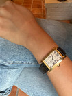  Cartier 811905 Tank Americaine 18k Yellow Gold with Cartier Deployment c. 1990’s