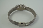 Chopard 18k White Gold Factory Diamond Bezel Ref. 5026-1 Women’s Bracelet Mesh Watch c. 1970’s