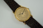 Corum 18k Yellow Gold 32mm $10 U.S. Coin Watch c. 1990’s 