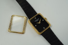 Patek Philippe 18k Yellow Gold Onyx Dial Diamond Case Ladies Ref. 4311 c. 1980’s