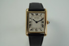 Cartier 18k Yellow Gold Tank Classic Men’s 24mm circa 1970’s