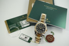 Rolex 116233 Datejust Oyster 18k yellow gold stainless steel Box Cards c. 2014