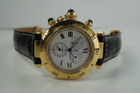 Cartier Pasha 1353 Chronograph 35mm 18k Yellow Gold c. 1994