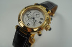 Cartier Pasha 1353 Chronograph 35mm 18k Yellow Gold c. 1994