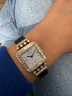 Cartier Andine 18k Diamond Jeweled Watch 1980s