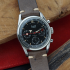 1960s Alsta - JP Pingouin Chronograph Broad Arrow Stainless Steel