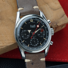 1960s Alsta - JP Pingouin Chronograph Broad Arrow Stainless Steel