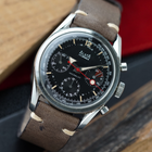 1960s Alsta - JP Pingouin Chronograph Broad Arrow Stainless Steel