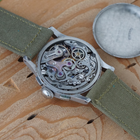 Chase Watch Co. Vintage Chronograph Valjoux 69 Staybrite Steel 1940s 26.5mm