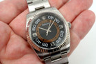 Rolex 116034 Oyster Perpetual AKA Harley Davidson 36 mm Fluted c. 2010