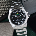 Rolex Air-King 126900 Stainless Steel Black Dial