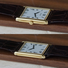 Piaget Vintage Tank Guilloche Dial 18k Yellow Gold