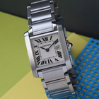 Cartier Tank Française Medium Date Stainless Steel