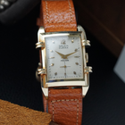 Gruen Vintage Tank 14k Gold 1950s