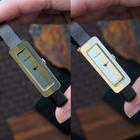 Movado 1970s Mirror Dial Two-Tone Rectangle White & Yellow Gold Box Papers Tag