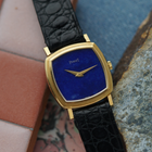 Piaget Lapis Small Cushion Yellow Gold Late 1960s