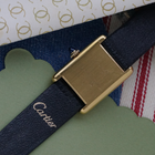 Cartier 1970s Small Tank Must Gold-Plated 20 Microns 20mm Manual Wind