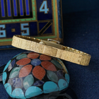 Piaget Ladies Tiny Diamond Yellow Gold Bracelet Watch 1970s