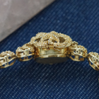 Rolex Vintage Ladies Precision Concealed Cocktail 18k Yellow Gold Watch